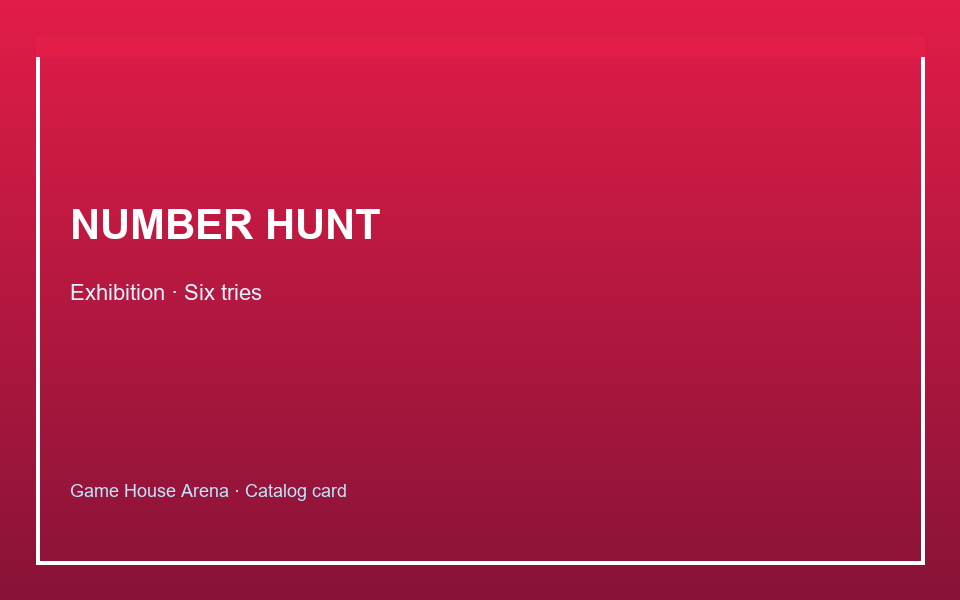 Number Hunt